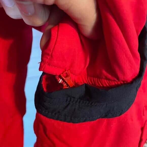 FILA | red & navy vintage snow jacket US SIZE 38 - Picture 15 of 16